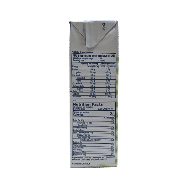 Kara Coconut Cream – 12 packs/case, 500 ml (16.9 fl. oz.) - Image 6