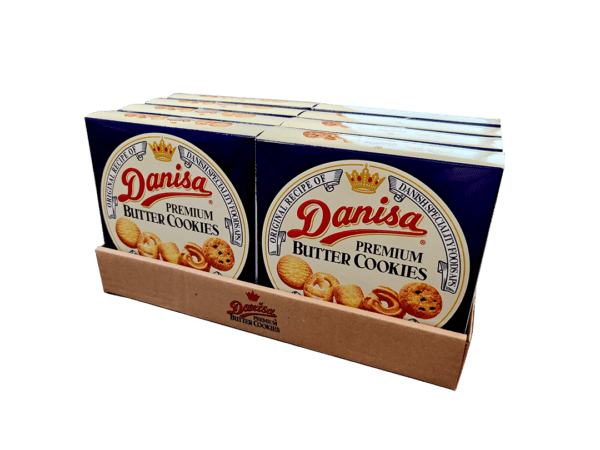 Danisa Premium Butter Cookies– 8 boxes/case, 5.7oz(162g) - Image 7