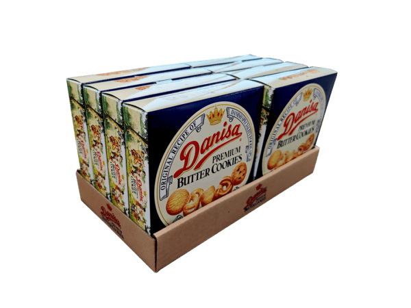 Danisa Premium Butter Cookies– 8 boxes/case, 5.7oz(162g) - Image 8
