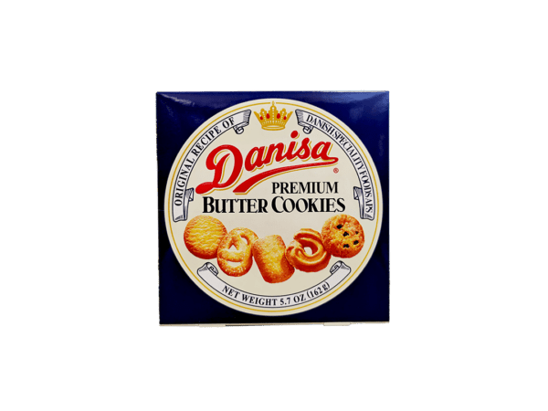 Danisa Premium Butter Cookies– 8 boxes/case, 5.7oz(162g)