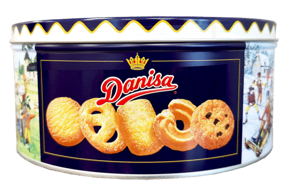 Danisa Premium Butter Cookies– 12 tins/case, 16oz(454g) - Image 5