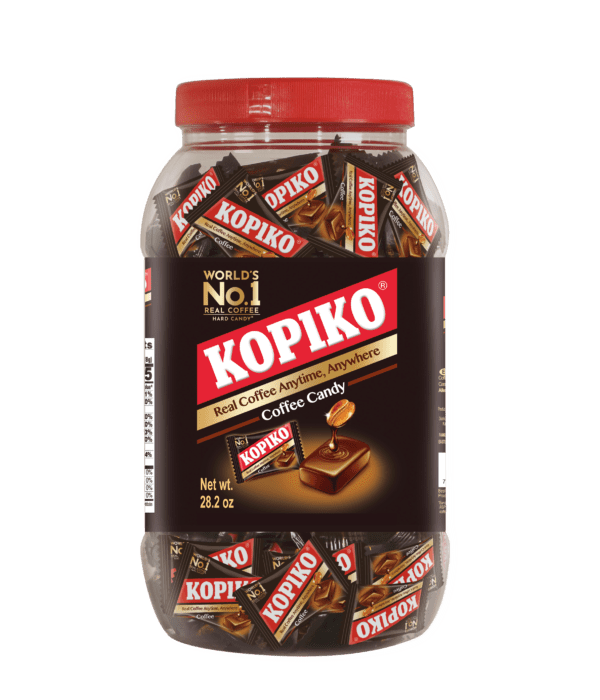 Kopiko Coffee Candy Jar- 6 jars/case, 28.2oz(800g)