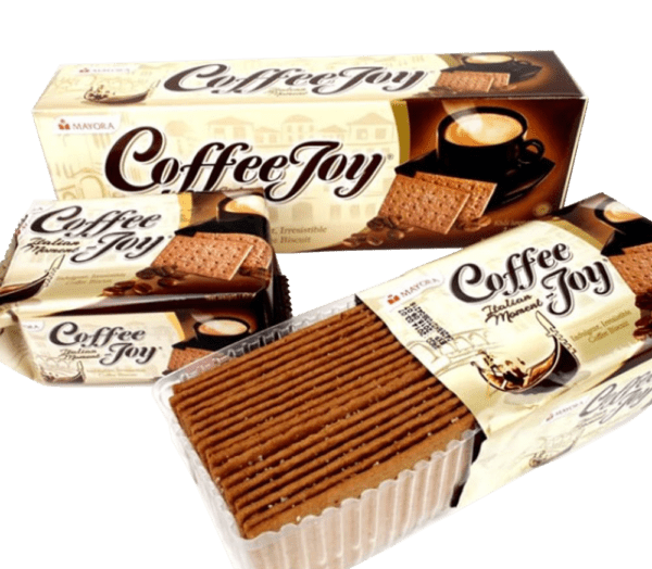 Coffee Joy Coffee Biscuit- 4 display boxes/case, 6 packs/display box, 3.2oz(90g) - Image 7