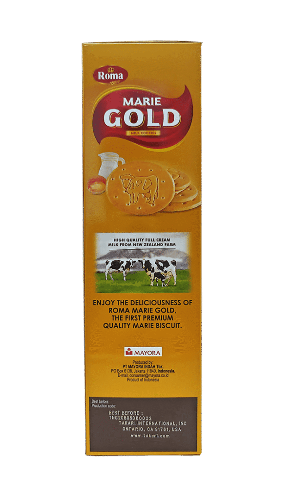 Roma Marie Gold Butter Milk Biscuits- 12 packs/case 8.71 oz(247g) - Image 5