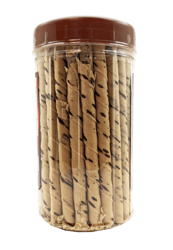 Stikko Wafer Sticks- Premium Chocolate, 12 jars/case – 14.10oz(400g) - Image 4
