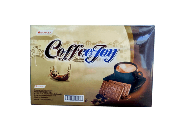 Coffee Joy Coffee Biscuit- 4 display boxes/case, 6 packs/display box, 3.2oz(90g) - Image 4