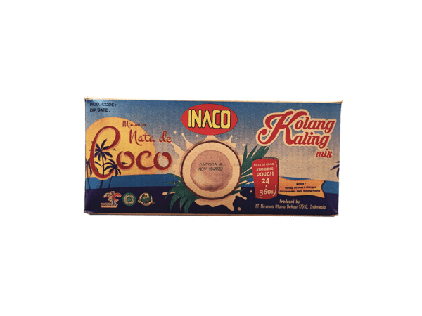 INACO Nata de Coco- CocoPandan Flavor, 24 pouches/case, 12.69oz(360g) - Image 7
