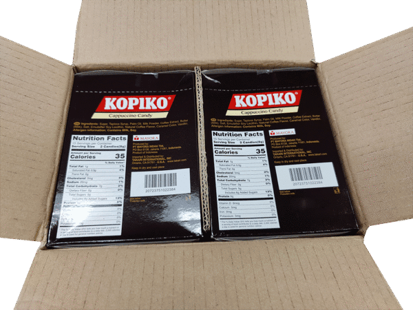 Kopiko Cappuccino Candy- 2 display box of 12 bags, 4.23oz(120g) - Image 11