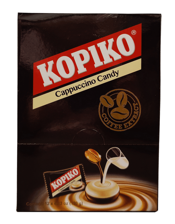 Kopiko Cappuccino Candy- 2 display box of 12 bags, 4.23oz(120g) - Image 8