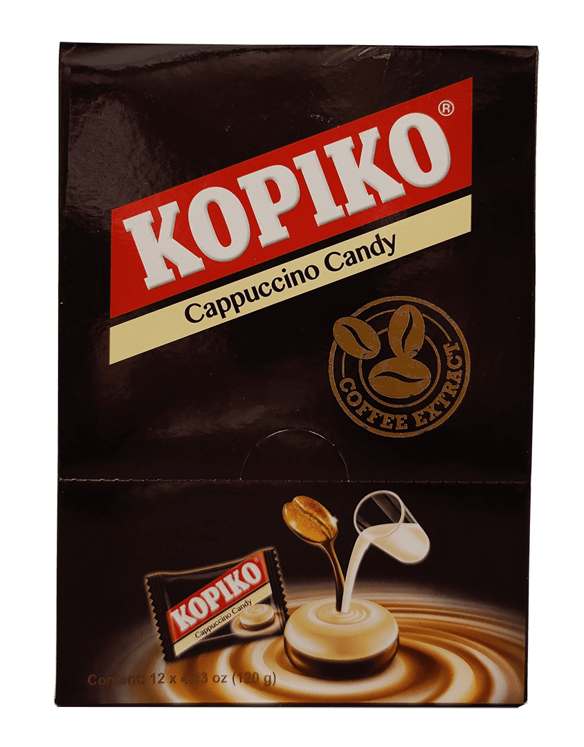 Kopiko Cappuccino Candy- 2 display box of 12 bags, 4.23oz(120g) - Image 8