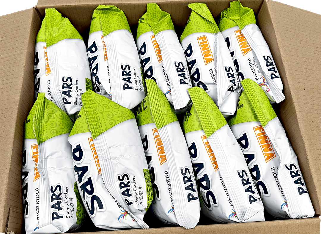 Finna PARS Chili & Lime Shrimp Crackers -10 bags/case, 2.5oz(70g) - Image 11