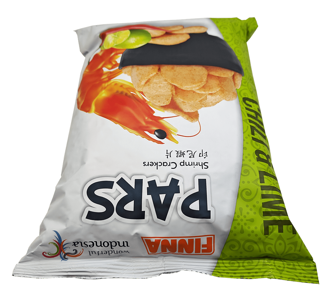 Finna PARS Chili & Lime Shrimp Crackers -10 bags/case, 2.5oz(70g) - Image 6
