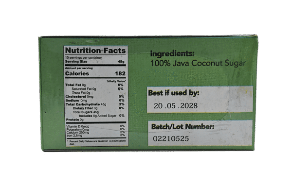 Takari’s Coconut Sugar (Round Molded) 16oz(454g) – 20 boxes/case - Image 6