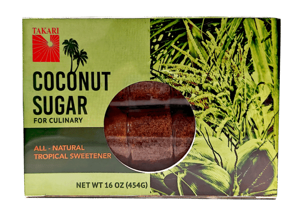 Takari’s Coconut Sugar (Round Molded) 16oz(454g) – 20 boxes/case - Image 3
