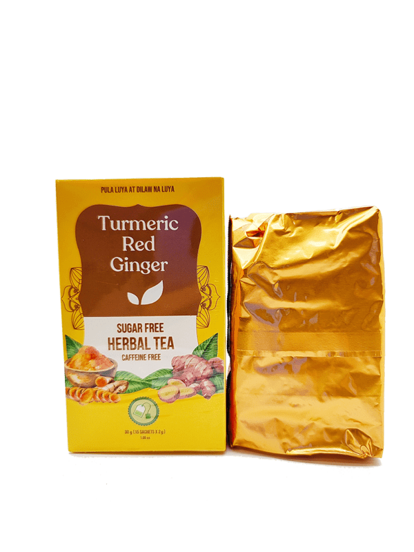 Turmeric Red Ginger Herbal Tea– 24 boxes / case