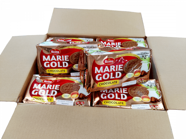 Roma Marie Gold Chocolate Biscuits- 24 packs/case 8.46 oz(240g) - Image 5