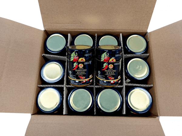 Finna Uleg – Crispy Prawn Chili- 12 jars/Case, 5.8oz(165g) - Image 2