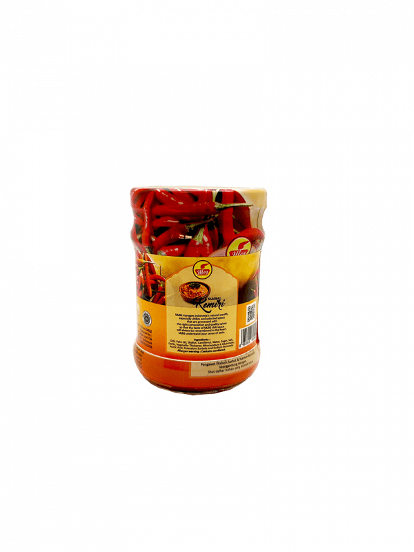 Finna Uleg – Sambal Kemiri (Candlenut Chili Sauce)- 12 jars/Case, 6.3oz(180g) - Image 2