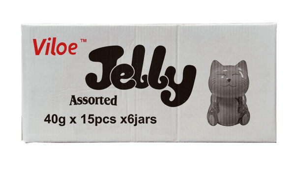 Cat Jar- Viloe Fruit Jelly Pop - 6 jars/ case, 600g (21.16oz) - Image 9