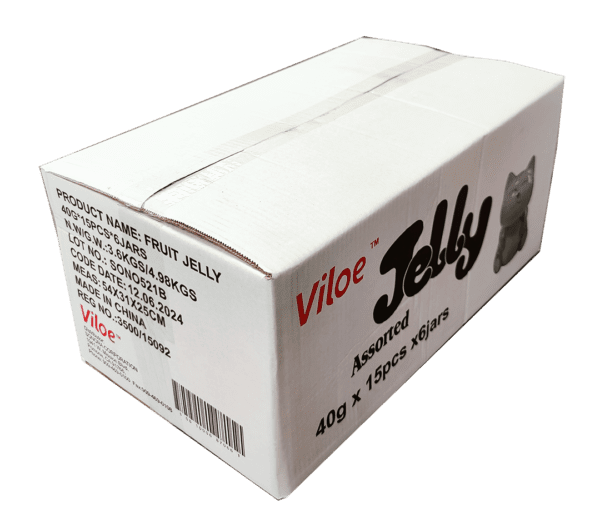 Cat Jar- Viloe Fruit Jelly Pop - 6 jars/ case, 600g (21.16oz) - Image 10