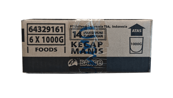 1,000g Bango Sweet Soy Sauce- Pouch (6 packs x 720mL) - Image 7