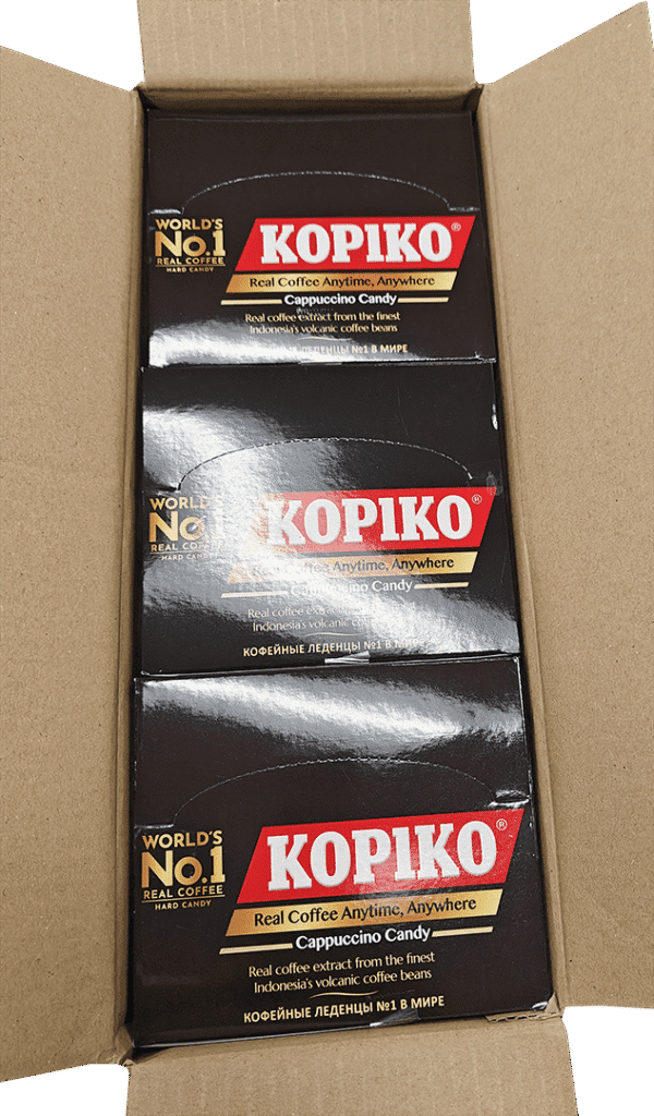 BLISTER PACK - KOPIKO Cappuccino Candy 12 boxes (12 pk x 1.13 oz) - Image 11