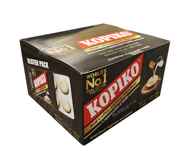BLISTER PACK - KOPIKO Cappuccino Candy 12 boxes (12 pk x 1.13 oz) - Image 7