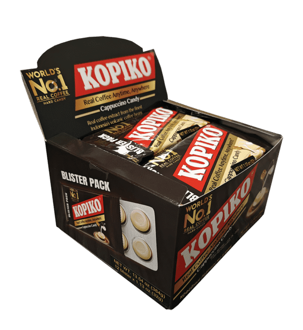 BLISTER PACK - KOPIKO Cappuccino Candy 12 boxes (12 pk x 1.13 oz) - Image 5