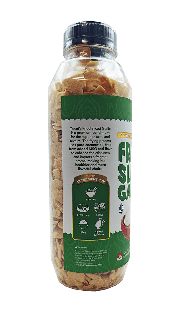 Takari’s Fried Sliced Garlic (12 bottles x 4.58 oz) - Image 6
