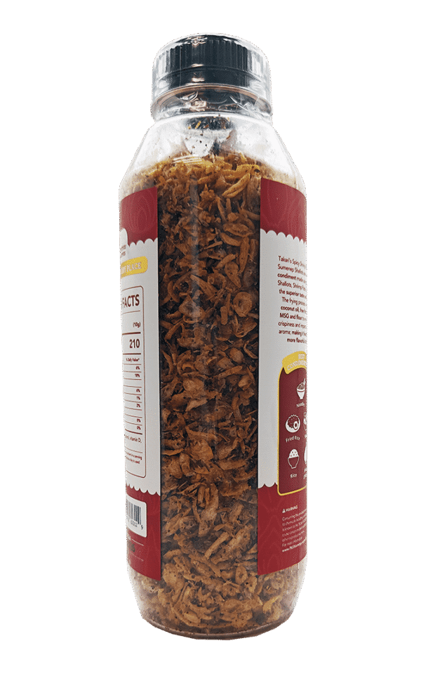 Takari’s Spicy Shrimp Paste Fried Shallot (12 bottles x 5.64 oz) - Image 5