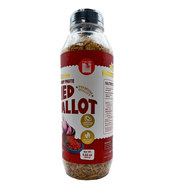 Takari’s Spicy Shrimp Paste Fried Shallot (12 bottles x 5.64 oz) - Image 3