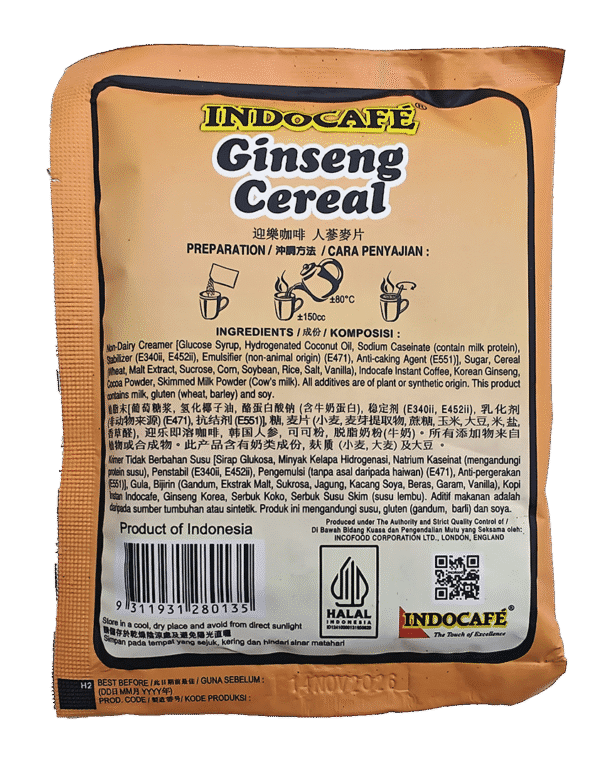 Ginseng Cereal - 24 Boxes (5 sach. x 35g) - Image 8