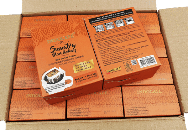 Drip Coffee Pouch (The Sumatra Mandheling) - 12 Boxes (5 Pouches x 10g) - Image 8