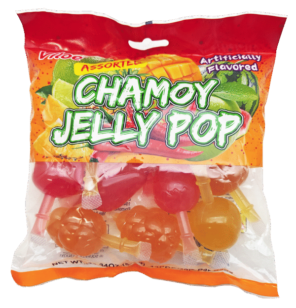 Chamoy Jelly Pop Bag - 21 bags/case (18.34oz) - Image 2