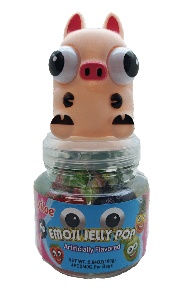 Emoji Jelly Pop - 15 Jars/case (5.64oz) - Image 20