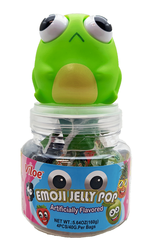 Emoji Jelly Pop - 15 Jars/case (5.64oz) - Image 12