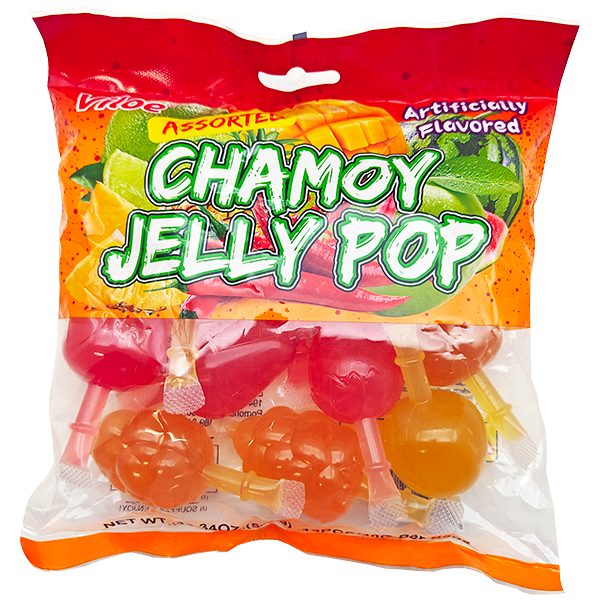Chamoy Jelly Pop Bag - 21 bags/case (18.34oz)