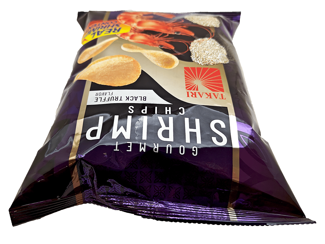 Takari Black Truffle Shrimp Crackers -10 bags/case, 2.5oz(70g) - Image 6