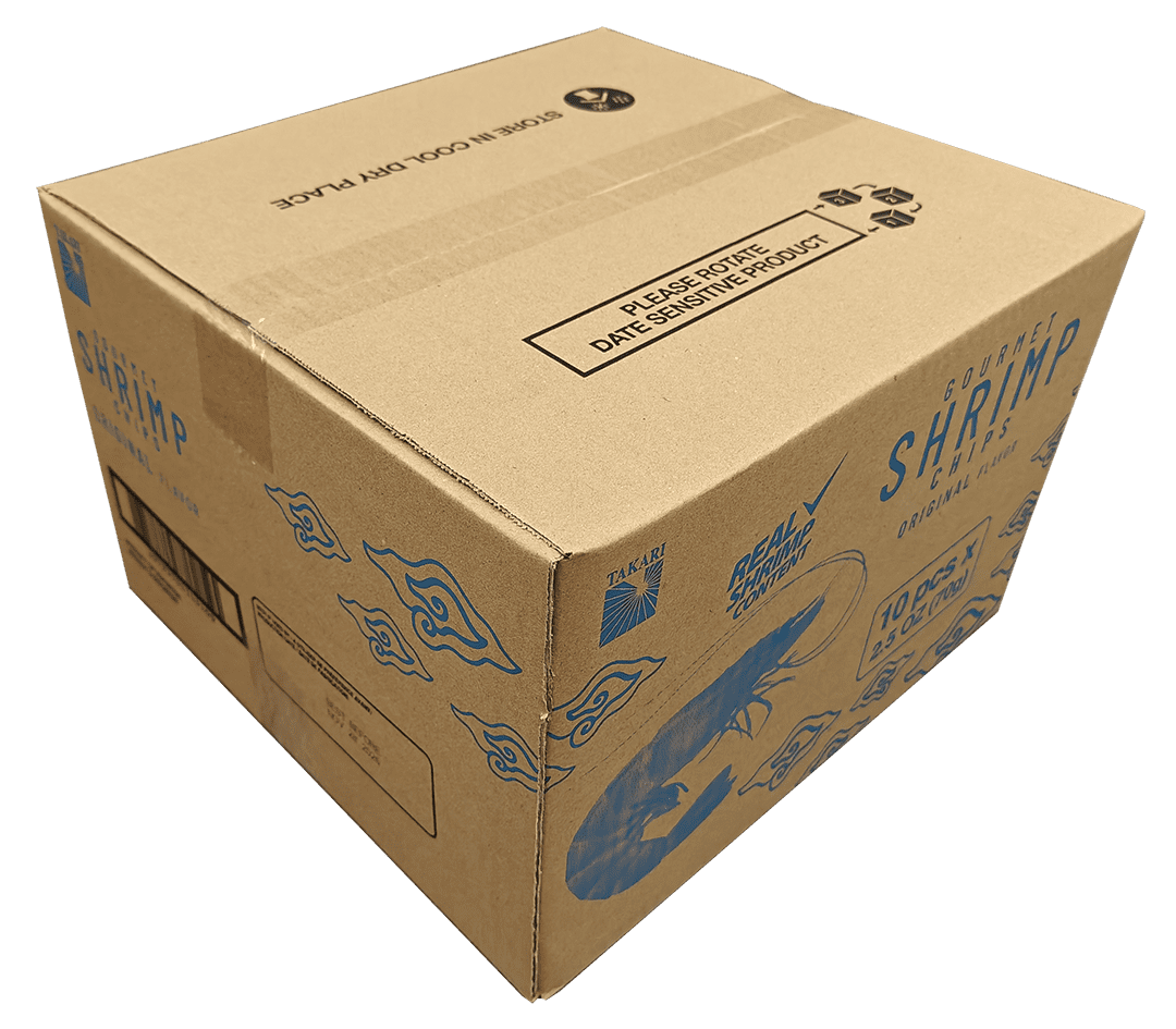 Takari Original Shrimp Crackers -10 bags/case, 2.5oz(70g) - Image 9