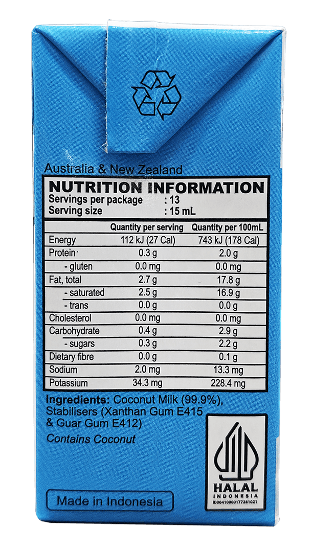 Kara Classic UHT Coconut Milk – – 25 packs/case, 200 ml (6.8 fl. oz.) - Image 6